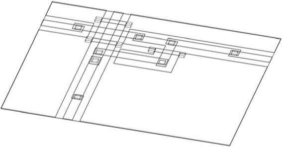 科毅MEMS 4×64光開關矩陣在電商高密度貨架中的節(jié)點分布示意圖