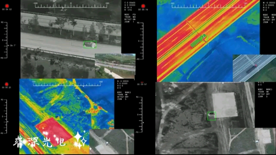 無人機(jī)光電吊艙多光譜成像切換流程圖