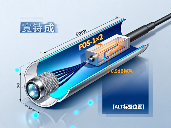 醫(yī)療內(nèi)窺鏡集成示意圖