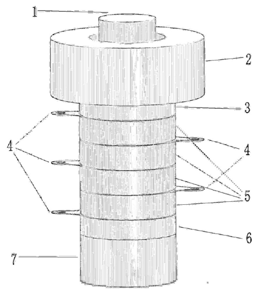 基于多層嵌套壓電堆的加速度傳感器結(jié)構(gòu)圖 - 廣西科毅光通信